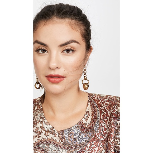 New. Zimmermann Link drop Earrings - Picture 5 of 7